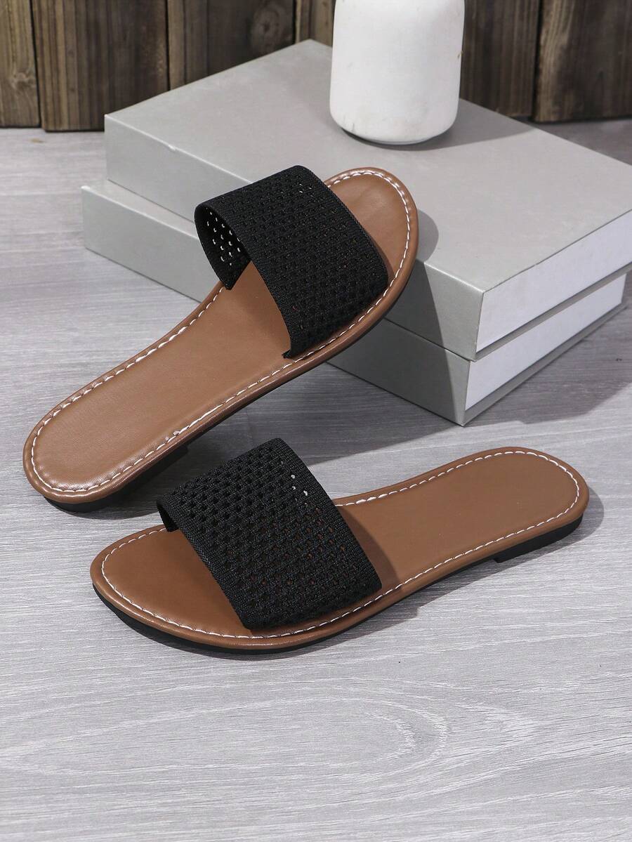 2024 New Women's Home & Beach Slippers, Plus Size Sandals, European Style Cross-Border