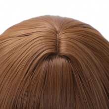 YEWELL 26 Inch Jellyfish Straight Bangs Wig, Synthetic Heat Resistant Wig, Pink, Blue, Green, Black, Gold, White Long Straight Hair Wig, Suitable For Women, Easy To Manage Synthetic Heat Resistant Wig, Middle Part Straight Hair Wig, Natural Soft Fiber Wig, Suitable For Women's Daily Wear - Multicolor - View 2