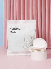 24pcs Simple Nursing Pad - White - View 10