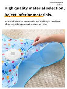 Interactive Cat Toys Hide And Seek Moving Concealed Teaser Rechargeable Automatic Indoor Kitten Exercise Rotating Electric Toys Electric Hunting Cover Pet Gift Pet Toy - Multicolor - View 10