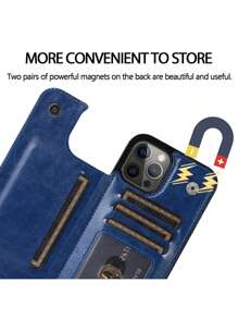 Luxury Durable Leather Wallet Phone Case Compatible With IPhone 16e 16 15 14 13 12 11 Pro Max SE X XR XS Max 8 7 6 6S Plus Compatible With Samsung Galaxy S25 S24 S23 S22 S21 S20 Ultra A13 A14 A15 A35 A53 A54 A55 S23 FE S24 FE Kickstand Credit Card Slots Holder Shockproof Phone Cover Waterproof Anti-Fall Scratch Resistant