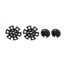 25 Inch Snowshoes, Snowshoes& Adjuatable Trekking Poles, For Adults Men Women