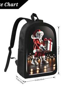 Kawss Kawaii Kaw  Backpack For School Travel Backpack Men Women Computer Bookbag Cartoon Anime Manga College Student Daypack Bag - 黑色 - 查看 5