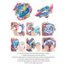 Burst Bey DB B-193 终极 Valkyrie/Valryek 旋转陀螺仪，战斗游戏玩具圣诞礼物学生礼物生日礼物节日礼物礼品好礼物 - 藍色 - 查看 9