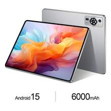 UXD A5 Android 15 Tablet 10.1" IPS, 8GB+128GB (Expandable To 1TB), 4G LTE/Wi-Fi, Octa-Core, 6000mAh, With Keyboard, Mouse, Stylus, Case & More