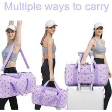 Training Bags - Purple Strawberry Corduroy - View 8