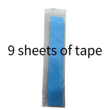 Tiras de cinta para pelucas de encaje, cinta de encaje larga y transpirable para la aplicación de pelucas de encaje