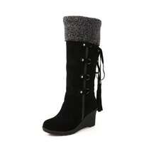 Women Snow Boots - Black - View 10