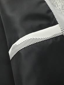 男士复古圆领棒球夹克，宽松休闲迷彩飞行员夹克，适合春秋季节。打造独特的街头风格，适合休闲出游，时尚搭配彰显个性。 - 米色 - 查看 6