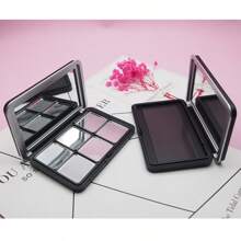 1 件带镜子的空磁性化妆盘 - DIY 眼影腮红口红指甲油补充收纳盒 - 可定制化妆品收纳盒、化妆、便宜、房间装饰、梳妆台、旅行、卧室、化妆配件 - 彩色 - 查看 5