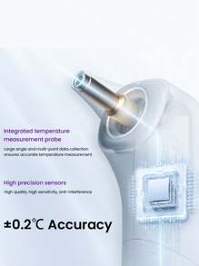 PHILIPS 飞利浦新安怡 AET-R832/FC-IR105 红外线体温计，家用精准耳温计，二合一红外线体温计，耳温/额温模式 - 彩色 - 查看 6