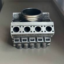 1pc Pen Holder With V8 Engine, Business Card Pencil Holder V6 Engine Model Block Business Card And Pen Holder 3D Printed Car Accessories For Men Desk Organizer - Nhiều màu - Xem 8