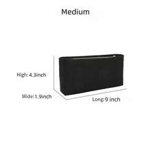 Organizator de pungă din pâslă cu fermoar GG, husă de umăr pentru femei, geantă de depozitare interioară pentru vezică urinară, organizator de geantă pentru școală, iarnă