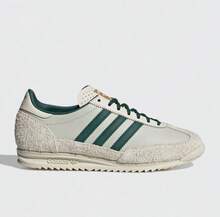 女士三葉草SL 72 RTN復古休閒鞋輕盈舒適運動鞋 - 白色/綠色 - 查看 7