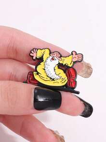 QIHOO 2pcs Proud Cat Lady Cat Brooch Creative Collar Badge Jewelry Gift For Cat Lovers - Multicolor - View 9