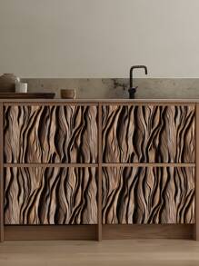 1 rolă de tapet vintage maro cu aspect de lemn, 1 m/3 m/5 m, hârtie de contact detașabilă și autoadezivă, tapet din vinil pentru decor DIY pentru casă, fundal cameră, dormitor, bucătărie, sufragerie, baie, dulap, tapet pentru renovarea mobilierului, autocolante de perete, decor cameră, decor perete, decor sufragerie