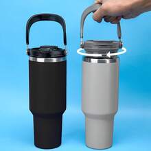 40 盎司替换翻盖杯盖，适用于 旅行杯盖，翻盖与 不锈钢真空隔热杯兼容