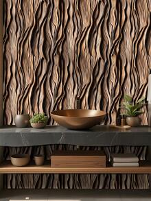 1 rolă de tapet vintage maro cu aspect de lemn, 1 m/3 m/5 m, hârtie de contact detașabilă și autoadezivă, tapet din vinil pentru decor DIY pentru casă, fundal cameră, dormitor, bucătărie, sufragerie, baie, dulap, tapet pentru renovarea mobilierului, autocolante de perete, decor cameră, decor perete, decor sufragerie