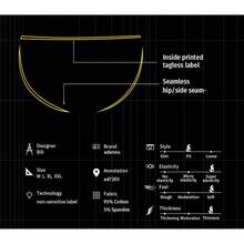 Meshal MEN'S Cotton Low Rise Briefs Soft Breathable Bulge Pouch Underwear - 紅色 - 查看 9