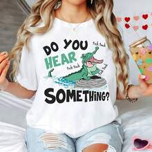 Vintage Tick-Tock The Odile Shirt, Odile Do You Hear Meg T-Shirt,  Peter Pan And , Land Family Gift1 - 白色10 - 查看 1