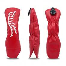 Dazzling Red Golf Club Head Cover: , Waterproof, Golf Accessory Club Protection Cover, Providing The Best Protection For Your Golf Club. - Red - View 5