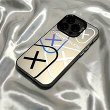 Art Classic Graffiti Gertrude Phone Case Compatible With IPhone 16 15 14 13 12 11 Pro Max X XR XS Max 8 7 Plus, With Anti-Chute Protection - Trong suốt màu đen - Xem 1