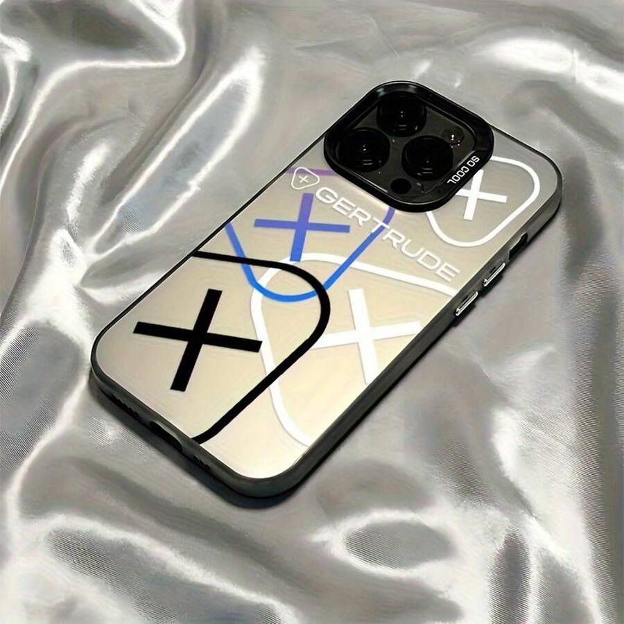 Art Classic Graffiti Gertrude Phone Case Compatible With IPhone 16 15 14 13 12 11 Pro Max X XR XS Max 8 7 Plus, With Anti-Chute Protection - Trong suốt màu đen - Xem 1