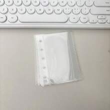 M5 活页夹 Kpop 收藏书，马卡龙 5 孔封面，DIY 10 件套，45 张网格/空白/线补充纸，活页垃圾日记本手记 - 彩色 - 查看 10