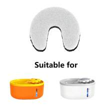 Pet Water Fountain 6/12/18/24PCS Filters, Washable Replacement Filters With Triple Filtration System, Pet Drinking Fountain Filter For Cat Water Fountain