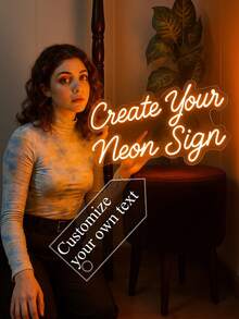 Personalisiertes Neon-Schild, Hochzeitsdekoration, Neon-Namensschild, LED-Neon-Schild für Kinder, personalisierte Geschenke, Schlafzimmerdekoration, Heimdekoration USB-LED-Leuchte, Geburtstagsgeschenke, Kinderzimmerschild Kinderzimmerbuchstaben Kinderdekoration Kinderzimmerdekoration, einzigartige ideale Geschenke für ihn, sie, für Kindertag, Vatertag, Abschluss, Hochzeiten