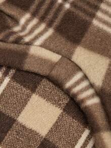 PETSIN 1 件彩色格子宠物运动衫，温暖柔软的猫狗宠物服装，舒适的室内外穿着，可爱的秋冬宠物连帽衫 - 彩色 - 查看 6