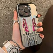Pop Girl Swag Is My Lifestyle Aesthetic Phone Case For IPhone 16 Pro Max Case 16E 11 15 14 13 12 Pro Max Case Shockproof Phone Case Cool Birthday Gift For Women GirlSuitable For IPhone 17 Air - 透黑 - 查看 1