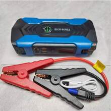 汽车应急启动电源 - LED 手电筒和汽车电池充电器 - 应急 LED 灯 - 适用于汽车、摩托车、卡车、SUV - 送给车主和应急准备的完美礼物 - 路边援助