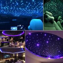 1000PC Car/Home Headliner Star Light Kit Roof Twinkle Ceiling Lights Fiber Optic - Multicolor - View 3