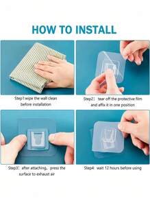 5/10 套装带扣挂钩，强力粘性插座支架，适用于家庭、厨房、浴室、卧室、办公室 - 坚固、无痕、电源插座、相框、遥控器 - 防水多功能挂钩，实用挂钩，粘性挂钩，毛巾架，卧室墙壁装饰，衣架，衣架，返校，架子，组织和存储，钥匙架，钥匙架墙壁，钥匙架，贴纸挂钩，门衣架，房间装饰卧室，厨房配件