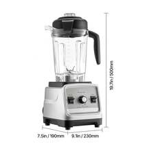85 Oz 1400W Smoothie Blender Food Processor Blender For Kitchen - US A Type Plug(110-127V) - View 10