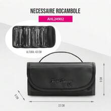 Roulade Toiletry Bag - Premium - 黑色 - 查看 3