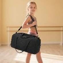 BLUBOON Bolsa de lona para niñas y niños, bonita bolsa de gimnasio con compartimento para zapatos y separación para objetos húmedos, impermeable, para deportes durante la noche - Rejilla diamante negra - Ver 10
