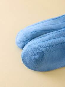 Disney 5双复古主题儿童袜子，男童卡通风格中筒袜，女童透气短袜 - 彩色 - 查看 5