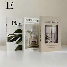 3pcs Foldable Fake Books, Luxury Decorative Simulation Books Set For Showroom, Coffee Table, Villa, Hotel, Home Decor, Photography