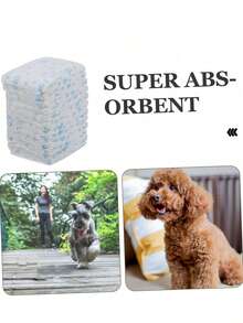 Pet Dog Diapers, Puppy Diapers, Suitable For Toy Poodle, For Pet Menstrual Period, Protect Pet Health, Best Birthday Gift For Happy Puppy, Pet Supplies, Pet Diapers - Multicolor - View 3