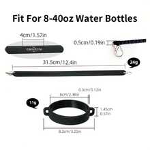 Silicone Water Bottle Handle, Silicone Water Bottle Strap, Holder With Carrying Strap, Water Bottle Accessories