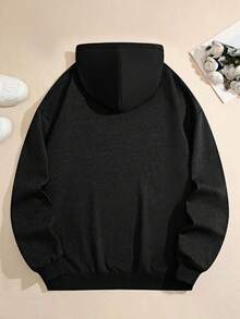 Unisex Cozy Black Hoodie - Arcane Jinx & Vi Side-By-Side Duel Stance Graphic - màu đen - Xem 4