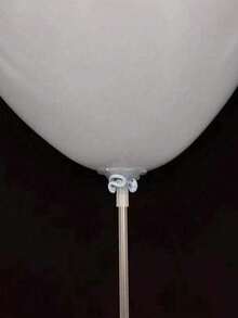 20/50/100 piezas Poste para ramo de fresa y manzana con plástico transparente grueso, poste de globo, varilla de mano, poste de soporte