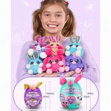 ZURU Rainbow Unicorn Bunny Surprise Gift Box Set - 1 Box Contains 4 Plush Toys (Plush Heart Texture) - Yunbo Unicorn Magic Egg Cute Rabbit - View 8