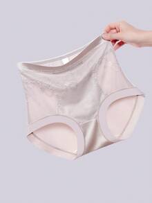 Women's High Waist Lace Shapewear Pants, Tummy Control, Seamless, Slim Fit, Lightweight Shaping Leggings