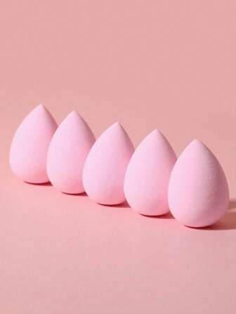 5PCS Makeup Sponge,Suitable For Cream & Powder Concealer, Loose Powder Makeup Applicator,Makeup,Cheap,Room Decor,Vanity,Travel,Bedroom,Makeup Accessories,Puff,Makeup Blender,Powder Puff,Makeup Sponge,Cheap,Stocking Stuffers,Makeup,Makeup Tools,Cheap Stuff,Gifts,Gifts For Women,Christmas Gifts