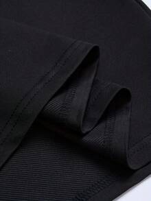 Men's Body Glove Pattern T-Shirt - Black With Yellow Hand And Ball Print, Breathable Regular Fit Short Sleeve Shirt, Heat-Resistant Transfer Design, Suitable For Sports Enthusiasts, Active Lifestyle And Casual Wear - Ideal Gift For Men (Official Inspiration) - 黑色 - 查看 5