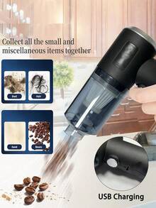 Cordless Vacuum Cleaner USB Rechargeable Portable Handheld Vacuum Cleaner For Home And Pet Hair Cleaning Tool Multifunctional Car, Household, Sofa Crumbs Corner Dust Removal Cleaning Mini Vacuum Cleaner