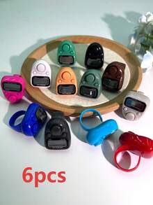 مسبحة محمولة مع عداد، شاشة LED، مدمجة وخفيفة الوزن، من 0 إلى 99999، مناسبة لعد الصلوات والمخزون وعد الناس وأكثر من ذلك